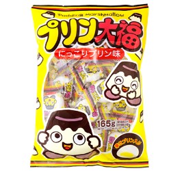 やおきん プリン大福 にっこりプリン味 30個入 駄菓子マシュマロ マシュマロ うえだがしドットコム は駄菓子の通販問屋です