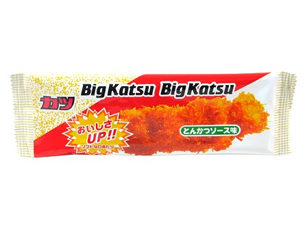 菓道 ビッグカツ とんかつソース味 30入 駄菓子珍味 BIGカツ 昔懐かしい駄菓子 うえだがしドットコム は駄菓子の通販問屋です