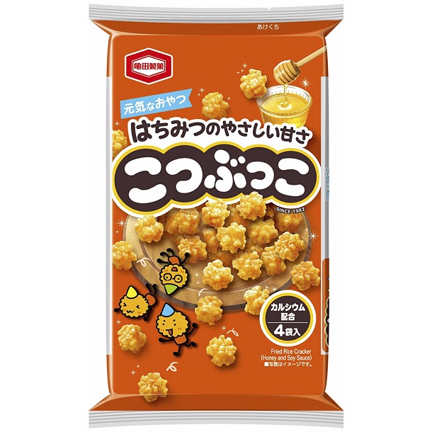 亀田製菓　こつぶっこ　110ｇ（4袋パック）×12袋入　ケース販売