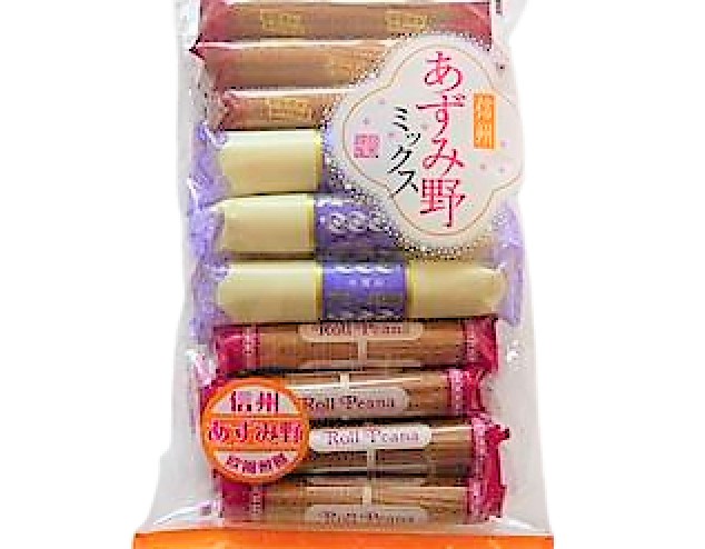 小宮山製菓 あずみ野ミックス 16本×10袋入 ケース販売 クッキー