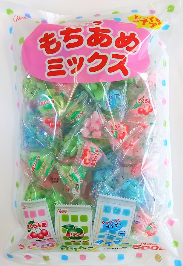 共親 テトラもちあめミックス 500ｇ（個包装込） 駄菓子 餅系 うえだが