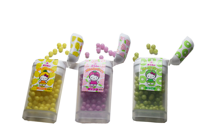 オリオン ハローキティトロピカルミンツ 3個×10入 駄菓子 ラムネ菓子 うえだがしドットコム は駄菓子の通販問屋です